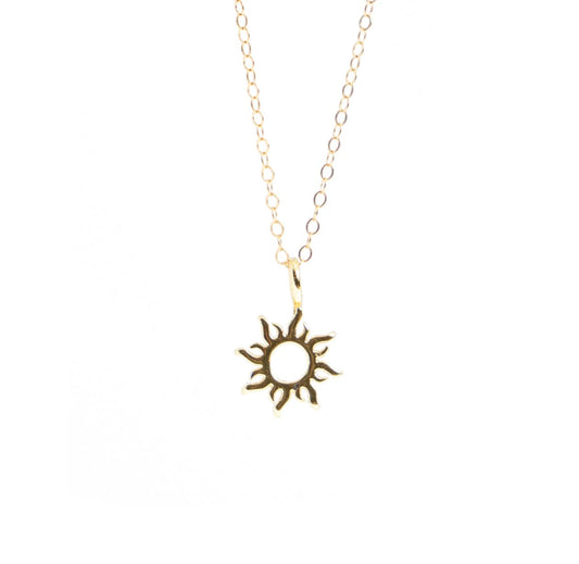 Liv & B My only Sunshine 14K Gold Fill Necklace