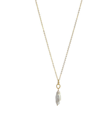 Liv & B Necklace Biwa Pearl Necklace