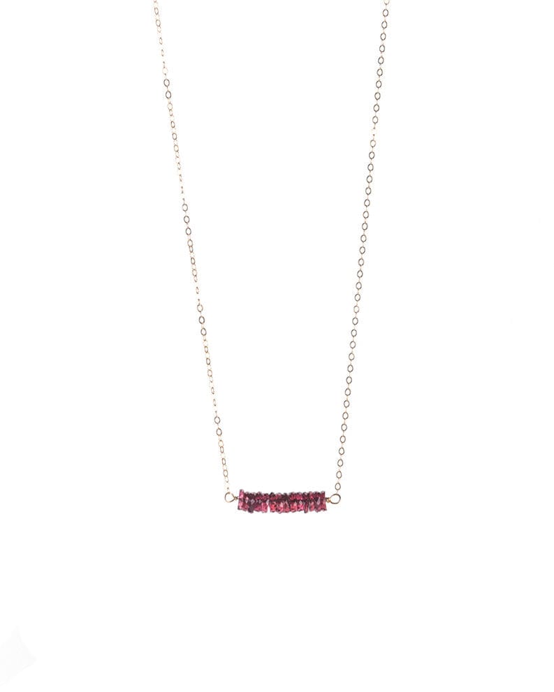 Garnet Gemstone Bar Liv & B
