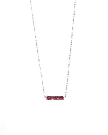 Garnet Gemstone Bar Liv & B