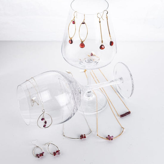 Garnet Gemstone Bar Liv & B