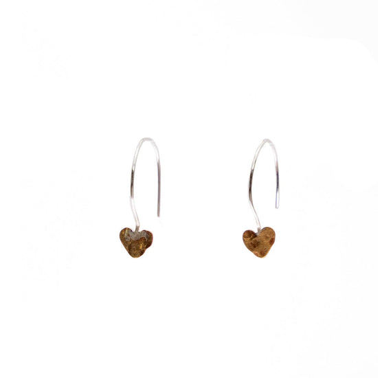 Liv & B Tiny Heart Earrings