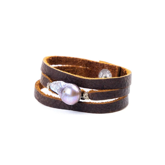 Jackie Baroque Pearl Bracelet Liv and B Designs