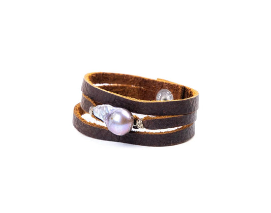 Jackie Baroque Pearl Bracelet Liv and B Designs