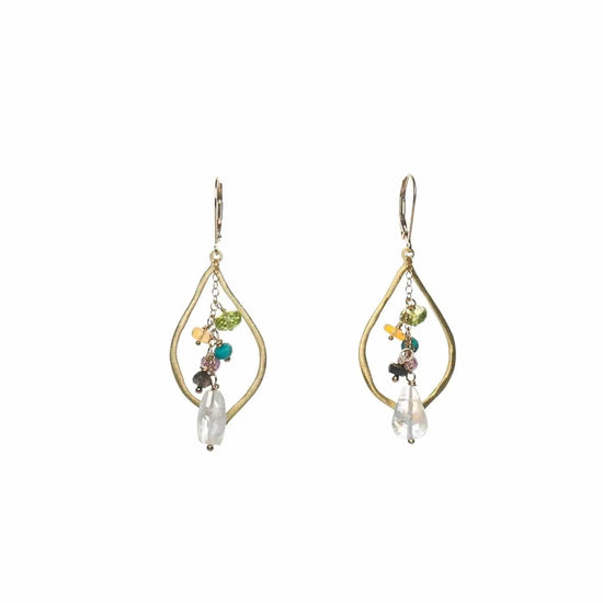 Enchanted Vermeil Gemstone Drops Liv and B Designs