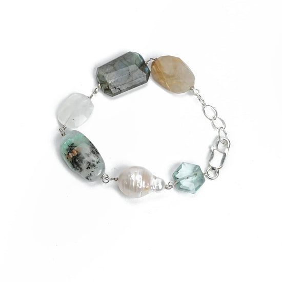 Hope Multi Gemstone Bracelet Liv and B Designs