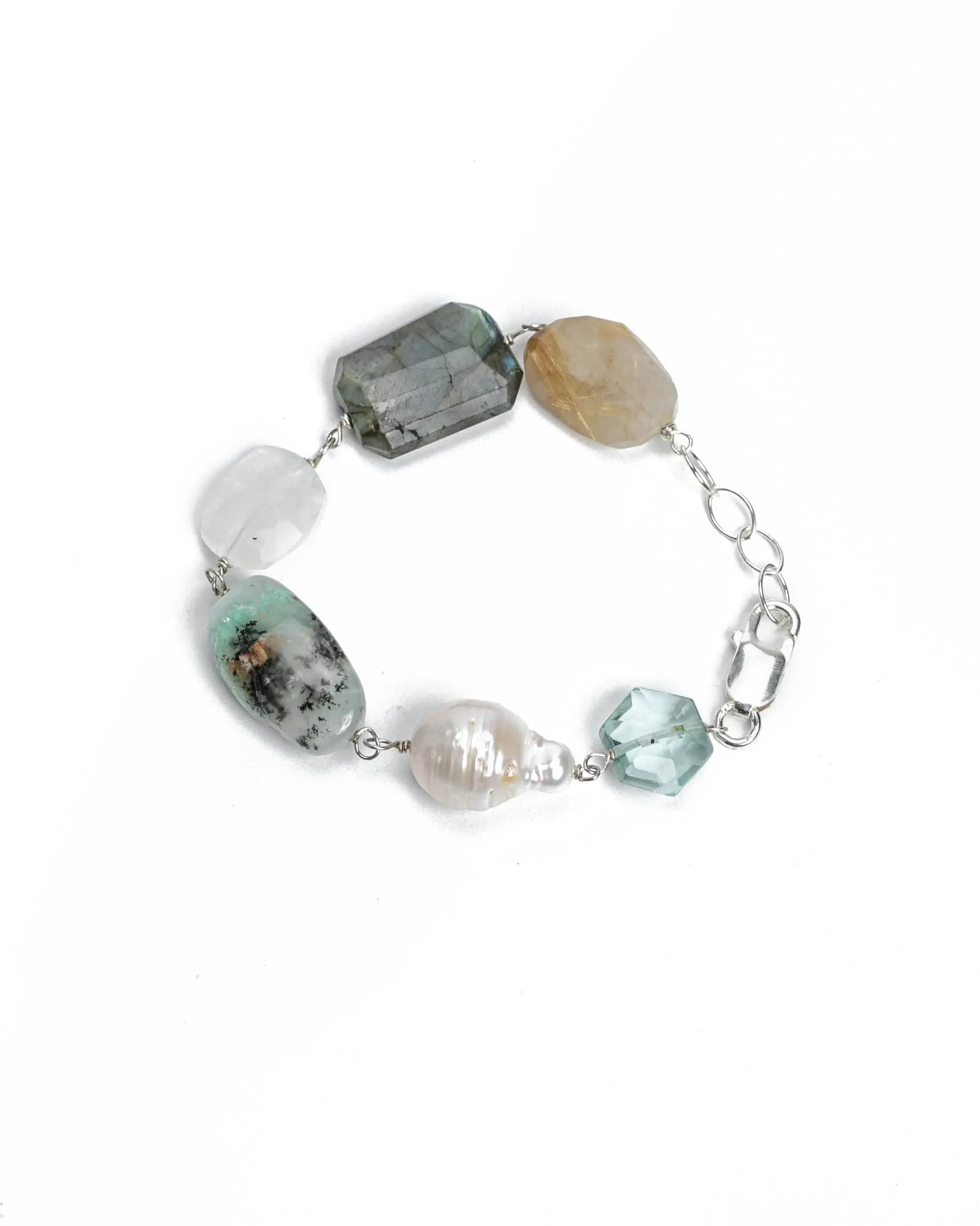 Hope Multi Gemstone Bracelet Liv and B Designs