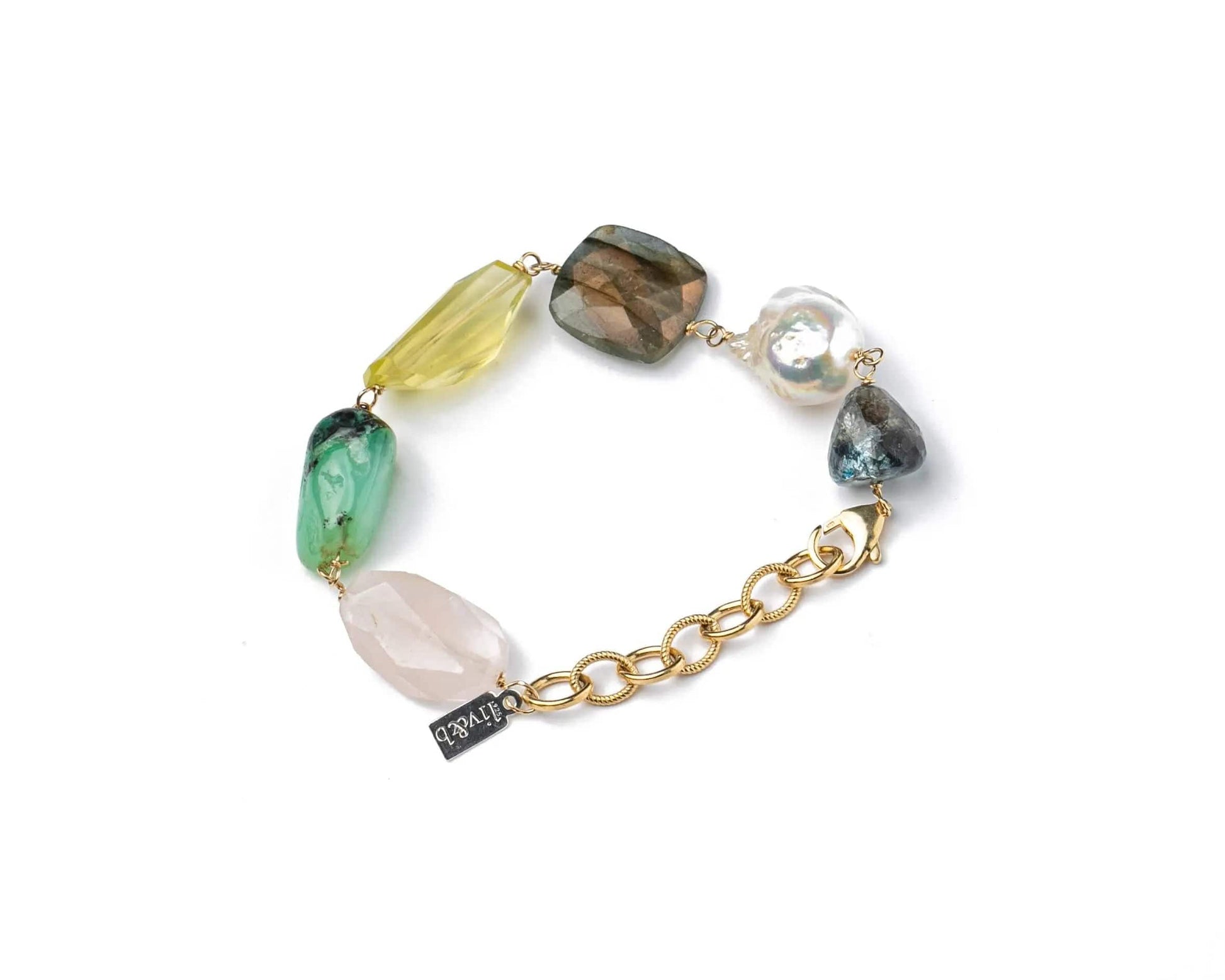 Hope Multi Gemstone Bracelet Liv and B Designs
