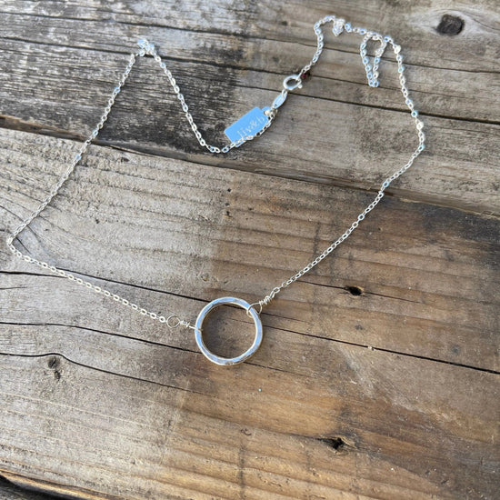 Tiny Pure Silver Necklaces Liv and B Designs