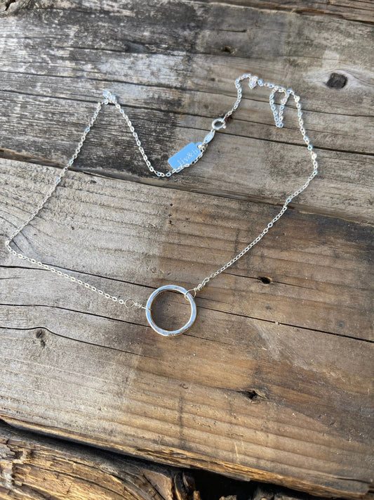 Tiny Pure Silver Necklaces Liv and B Designs