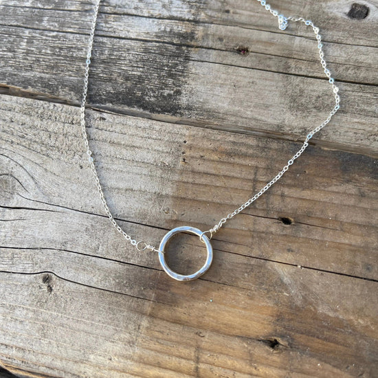 Tiny Pure Silver Necklaces Liv and B Designs