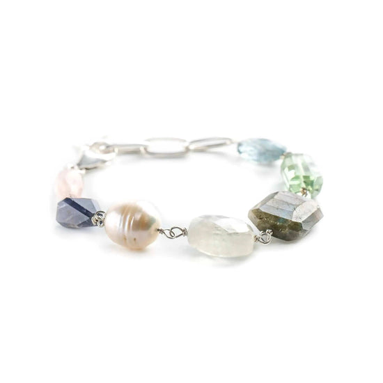Hope Multi Gemstone Bracelet Liv and B Designs