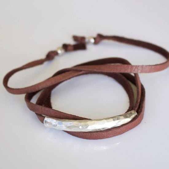 Shae Soft Leather Wrap Bracelet Liv & B
