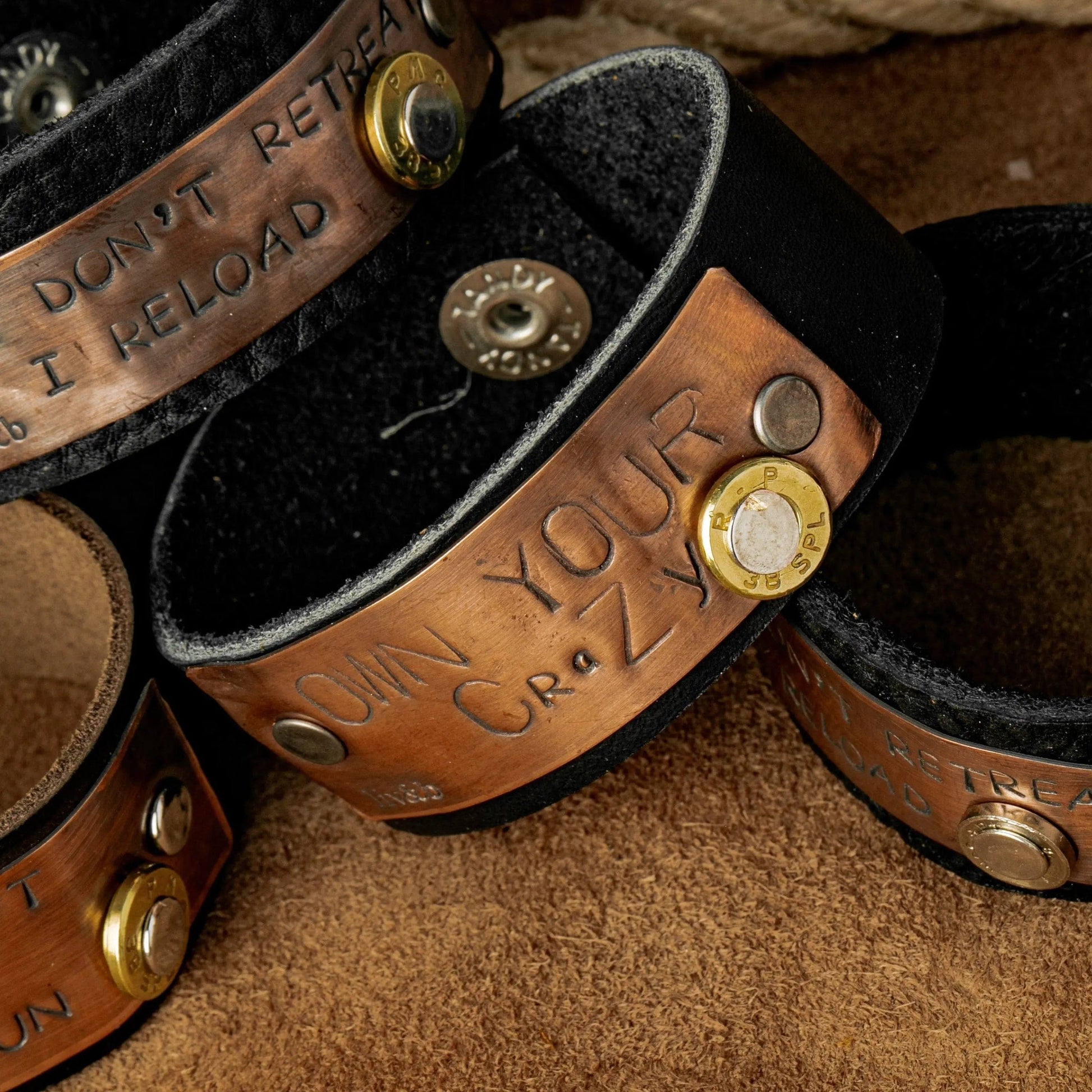 Copper Sayings Bullet Bracelet Liv & B