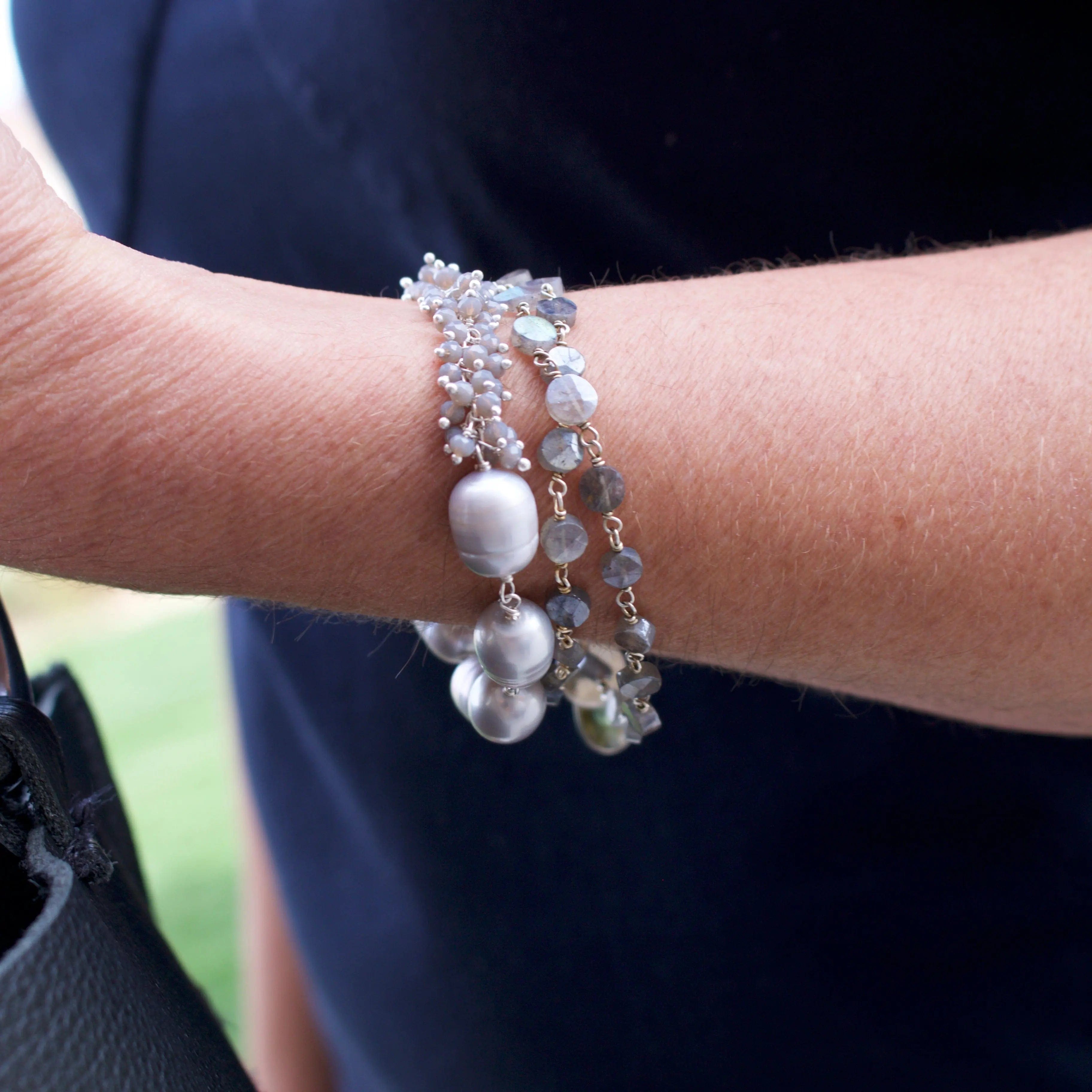 Pearl Beaded Bracelet – SEE WHY