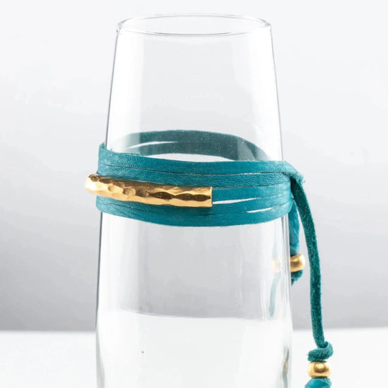 Shae Soft Leather Wrap Bracelet Liv & B
