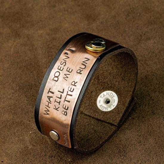 Copper Sayings Bullet Bracelet Liv & B