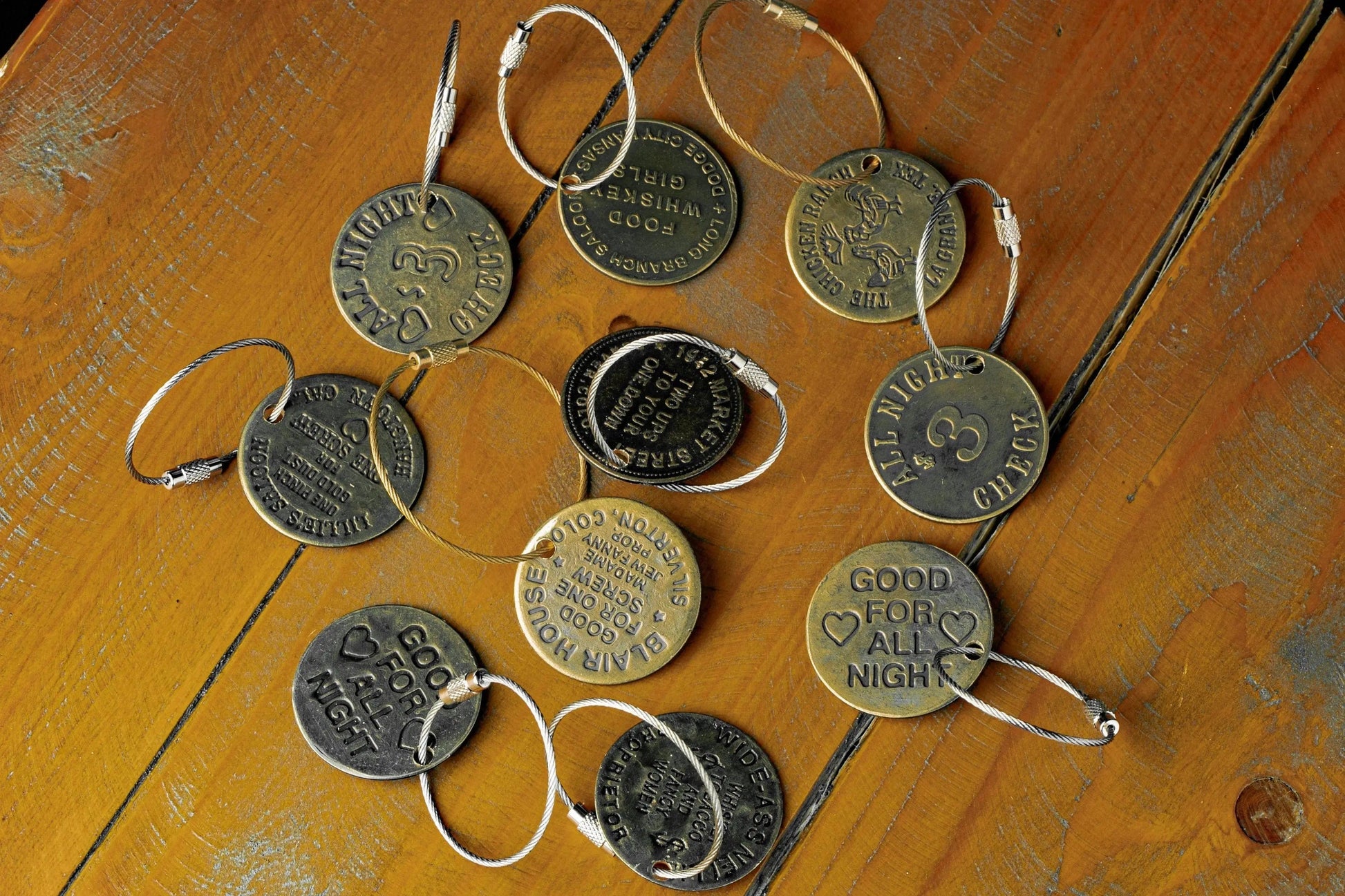 Brothel Keychains Liv & B