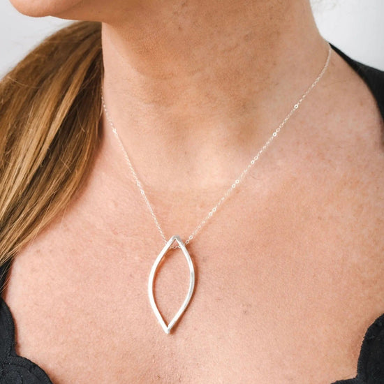 Aligned Marquis Necklace Liv & B Designs