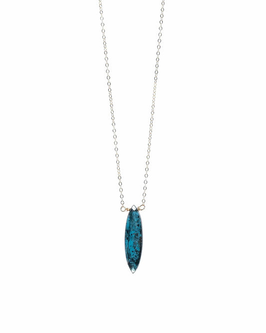 Imperial Kyanite Single Necklace Liv & B Designs
