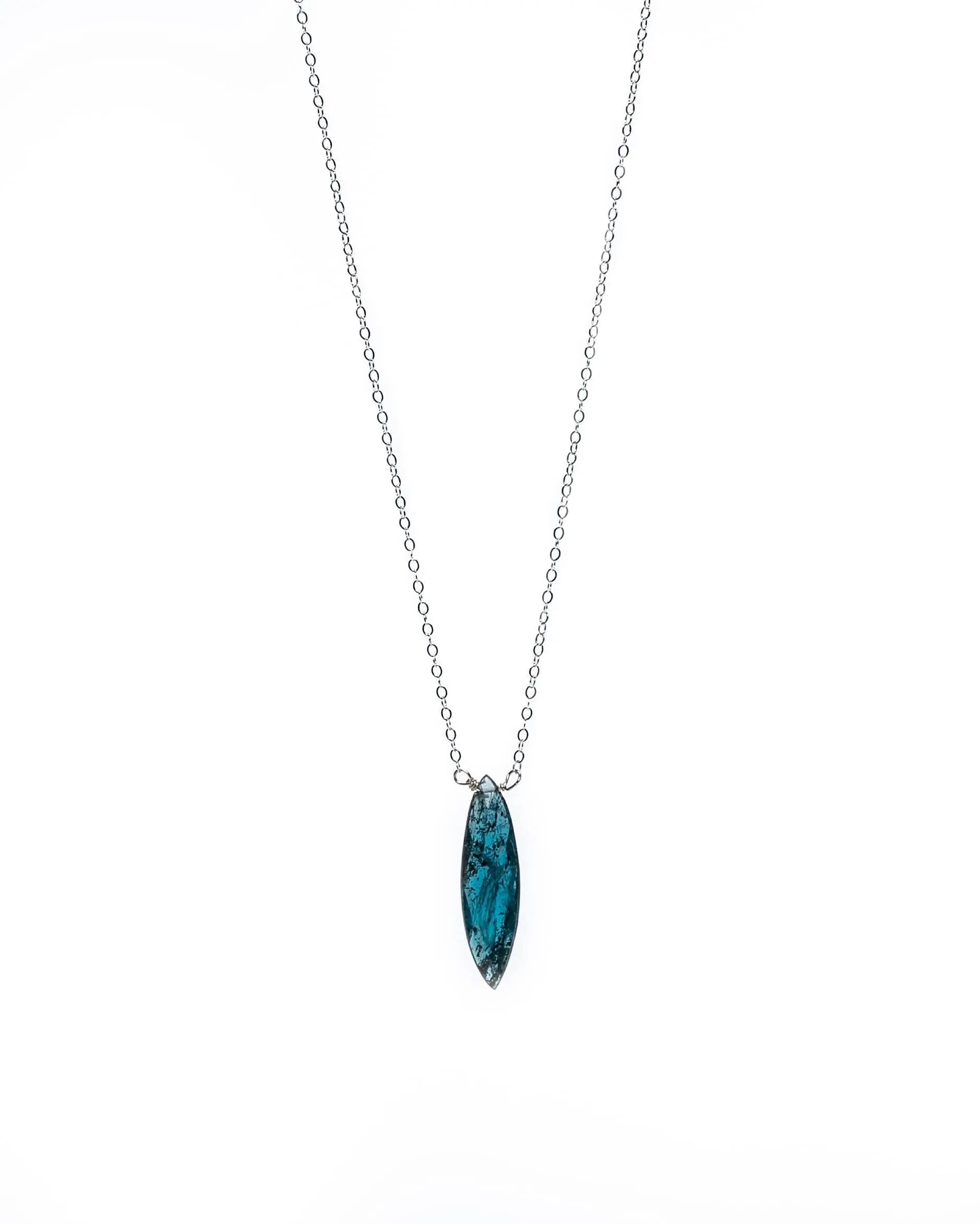Imperial Kyanite Single Necklace Liv & B Designs