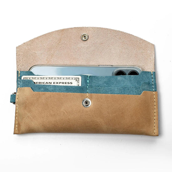 Mini Color Leather Wallet Liv & B Designs