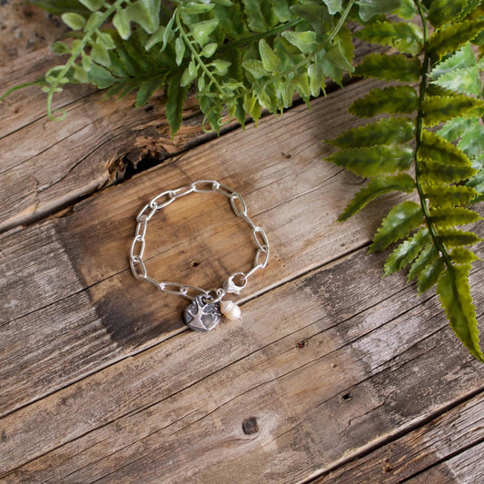 Sterling Silver Link Bracelet Liv & B Designs