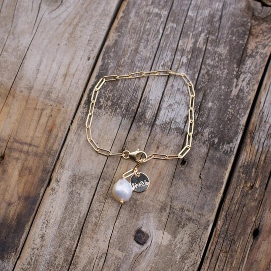 Baroque Pearl Bracelet Liv & B Designs
