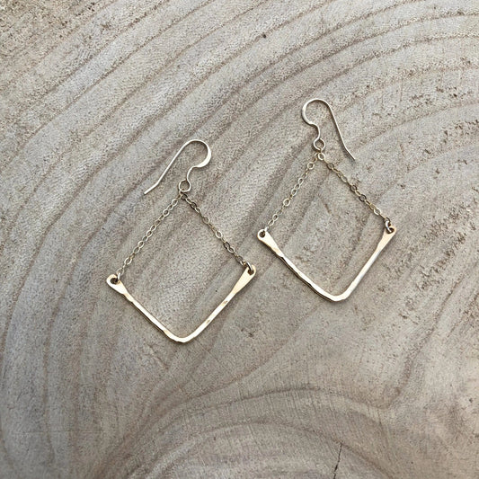 Evelyn Gold Fill Earrings Liv & B Designs