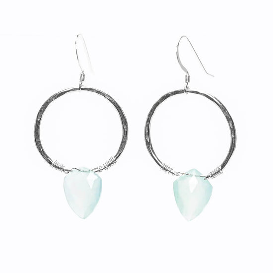 Unlimited Gemstone Shield Earrings Liv & B Designs