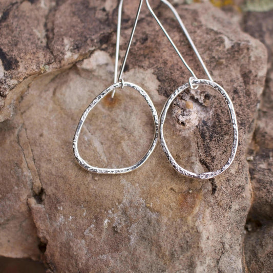 Molly Circle Hoop Earrings Liv & B Designs