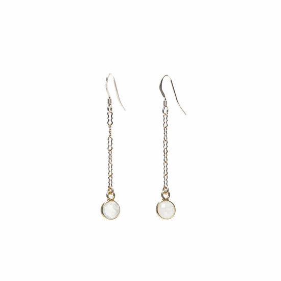 Temptress Gemstone Dangle Earrings Liv & B Designs
