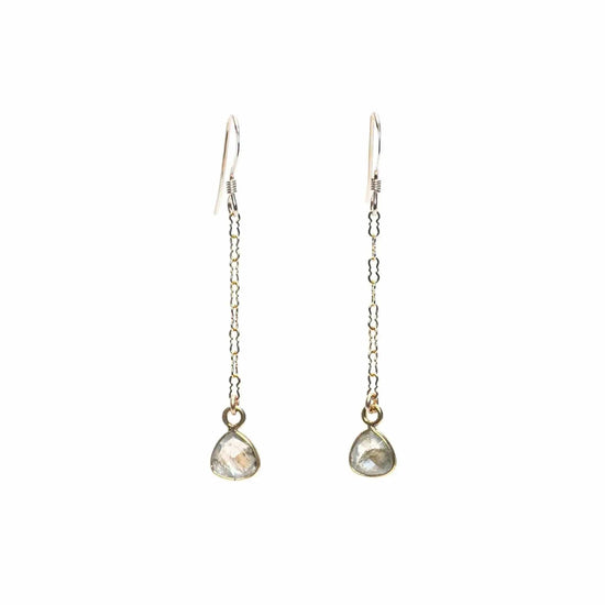 Temptress Gemstone Dangle Earrings Liv & B Designs