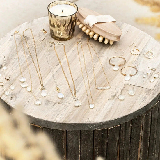 Triple Ring Moonstone Liv & B Designs