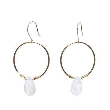 Unlimited Gemstone Shield Earrings Liv & B Designs