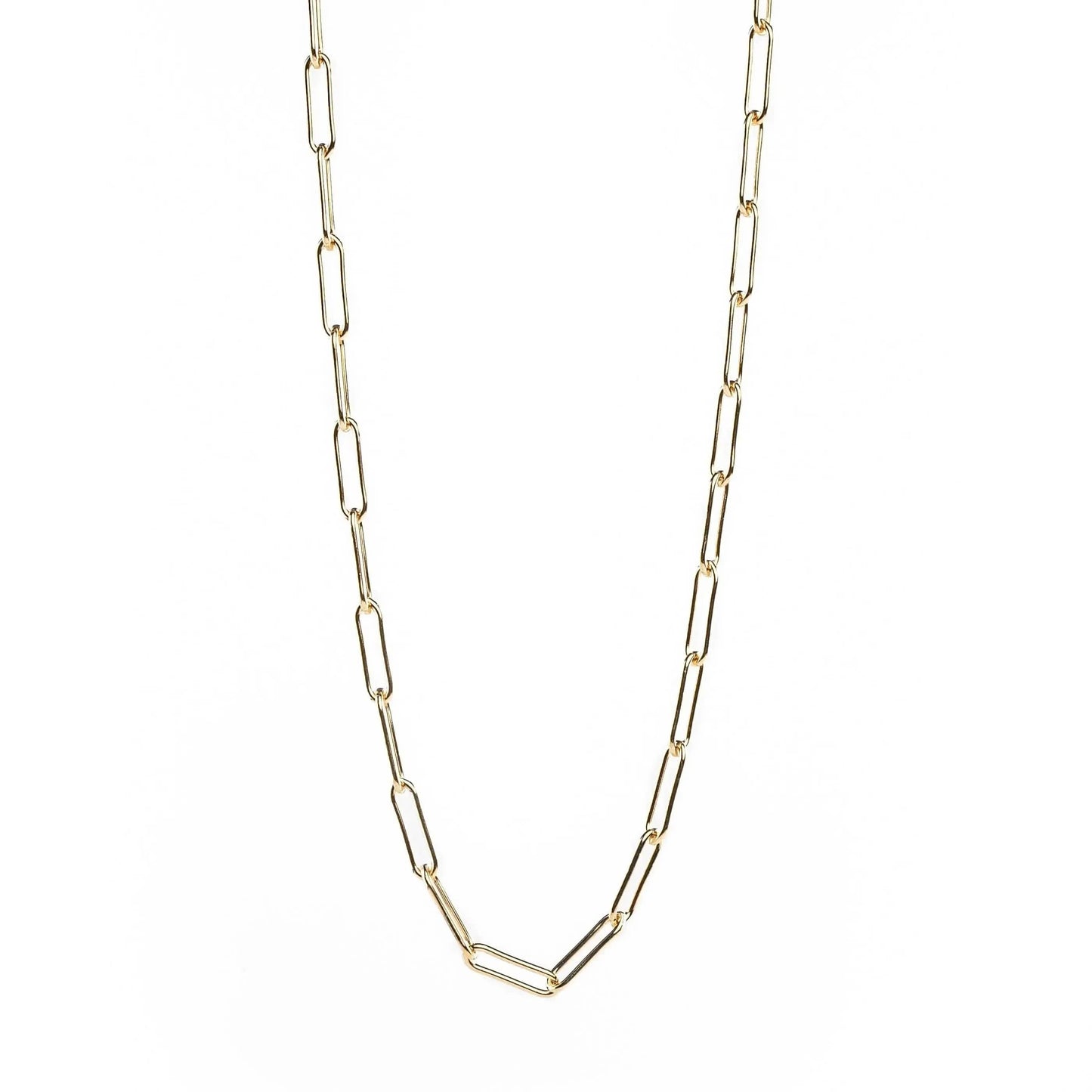 Gold Fill Long Chain Necklace Liv & B Designs