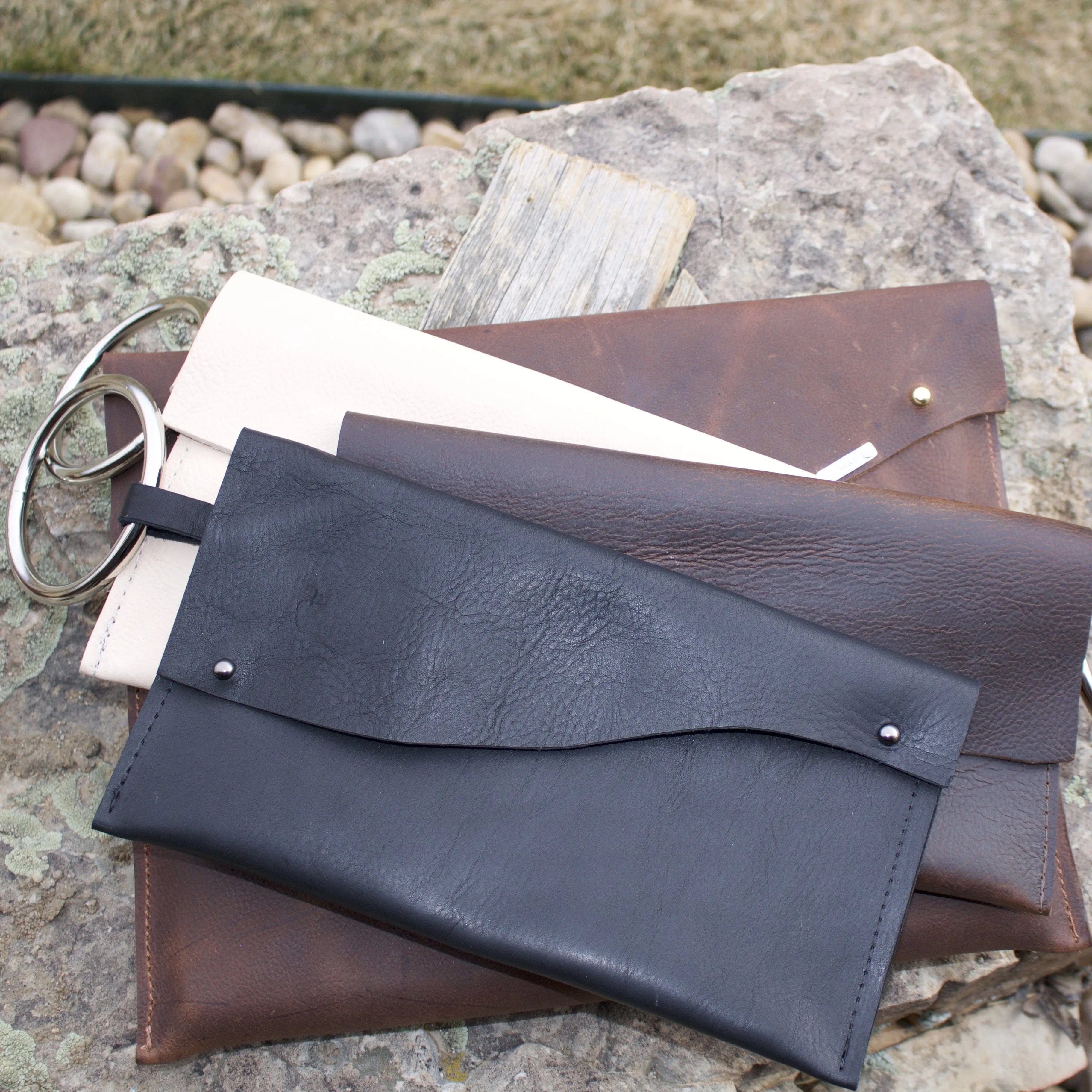 Men's Handmade Leather Clutch Bag