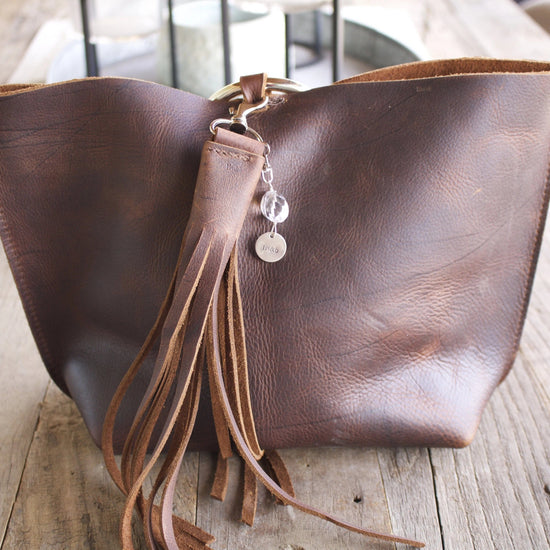 Carried Away Leather Bag Liv & B Designs