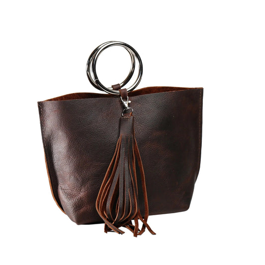 Carried Away Leather Bag Liv & B Designs