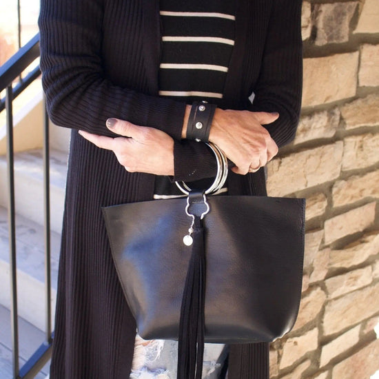 Carried Away Leather Bag Liv & B Designs