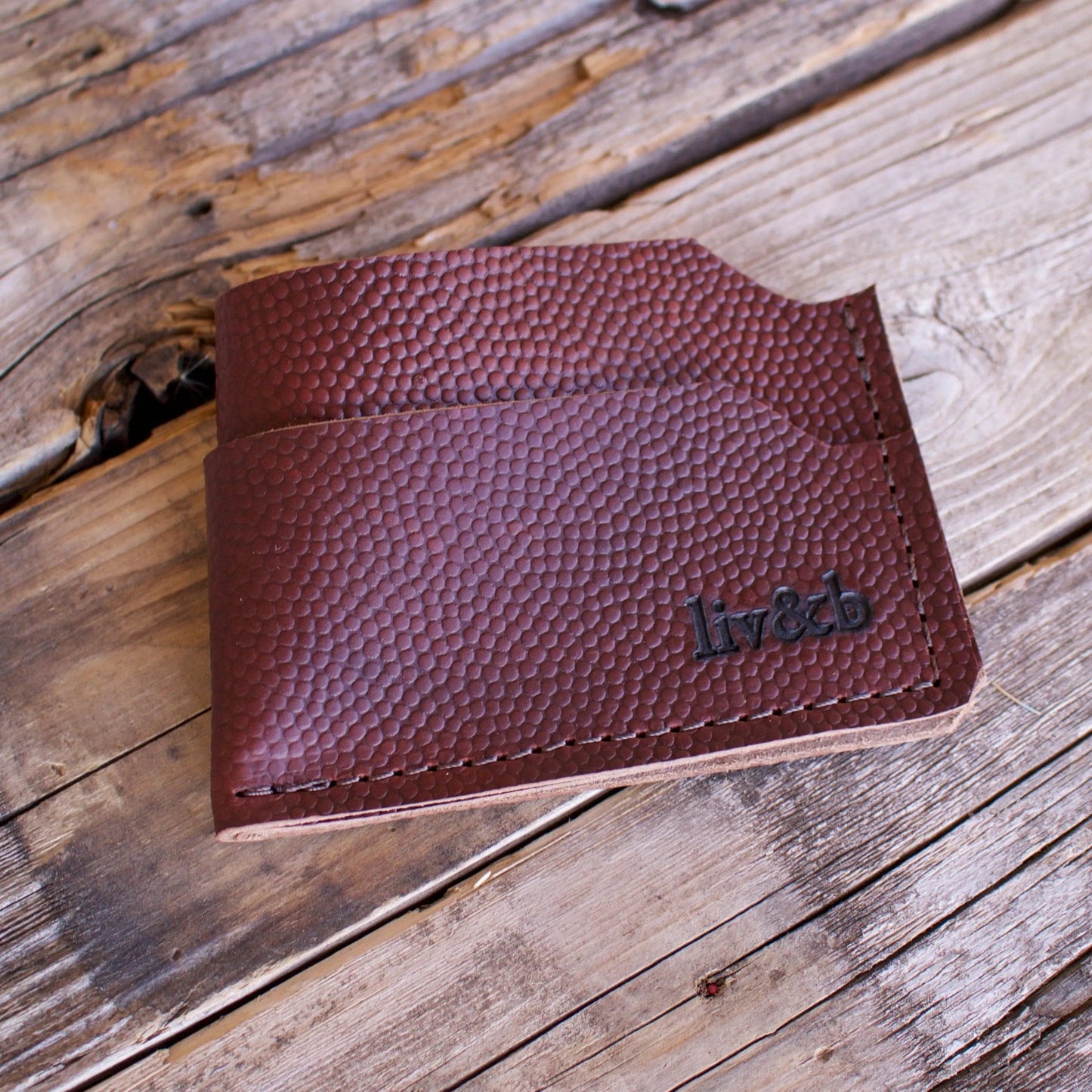 NFL Men's Leather Wallets Liv & B Designs