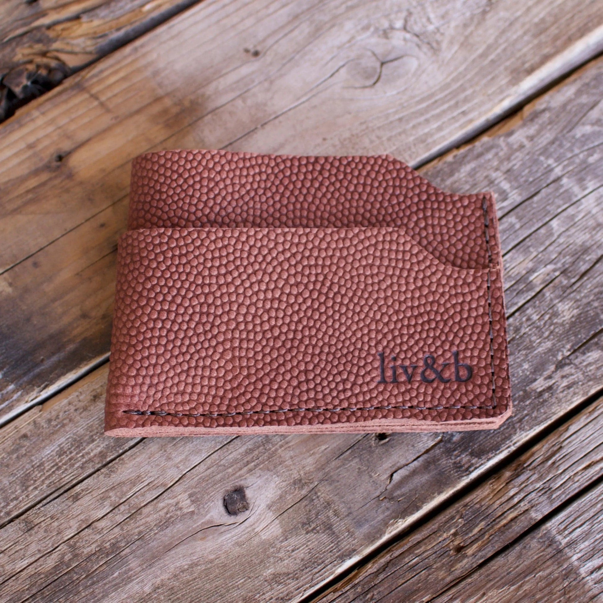 NFL Men's Leather Wallets Liv & B Designs