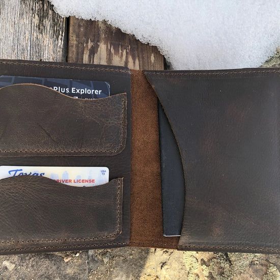 Find Your Adventure Leather Passport Book Liv & B Designs