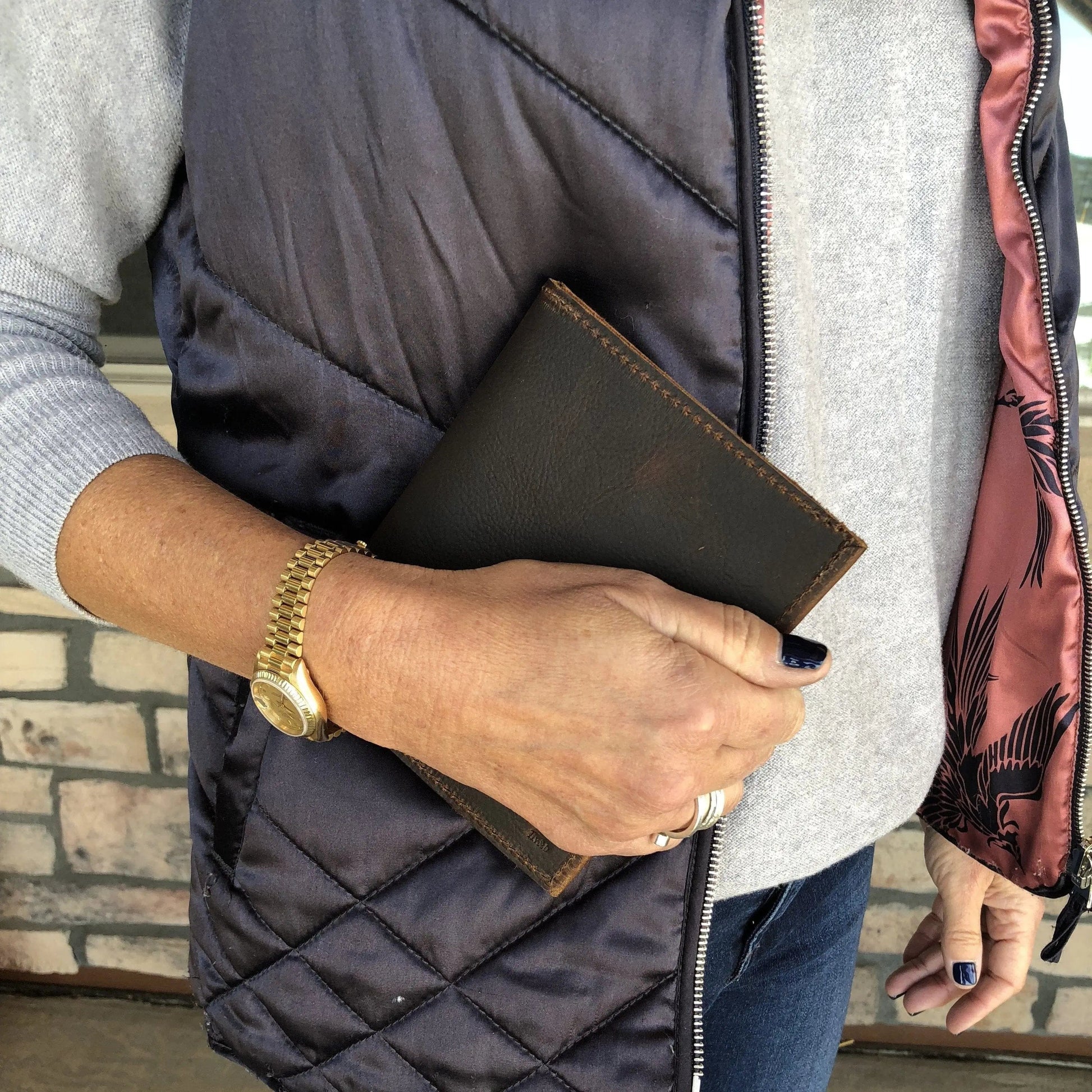 Find Your Adventure Leather Passport Book Liv & B Designs