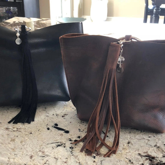 Handmade Leather Tassel Liv & B Designs