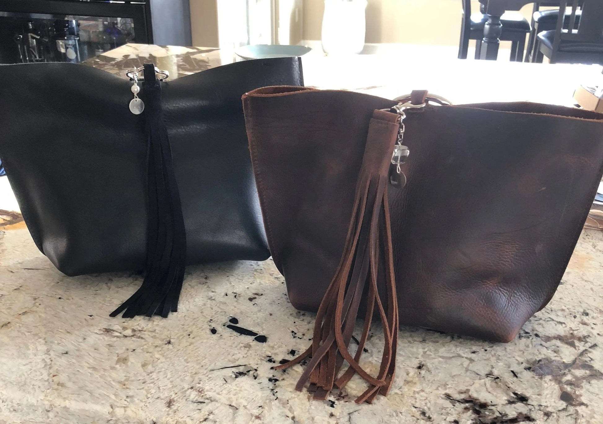 Handmade Leather Tassel Liv & B Designs