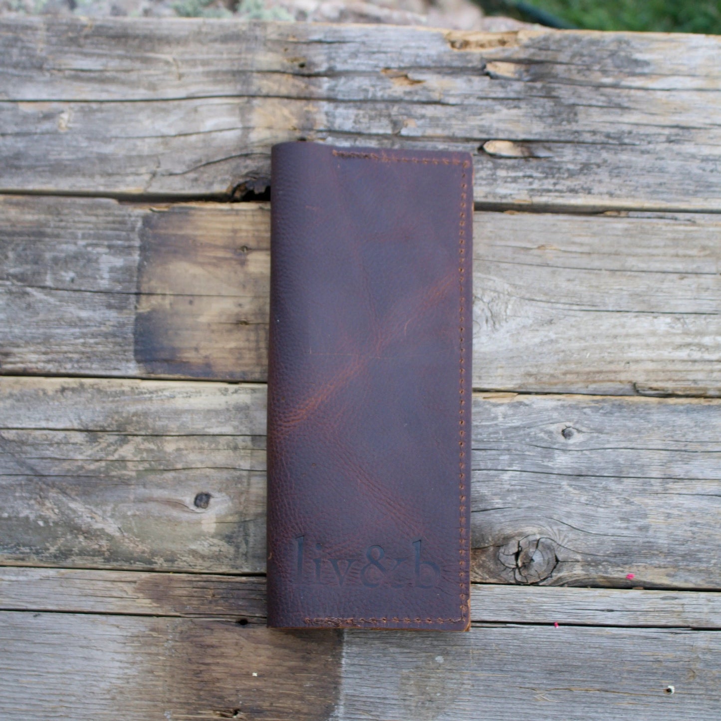 Handmade Leather Wallet Liv & B Designs