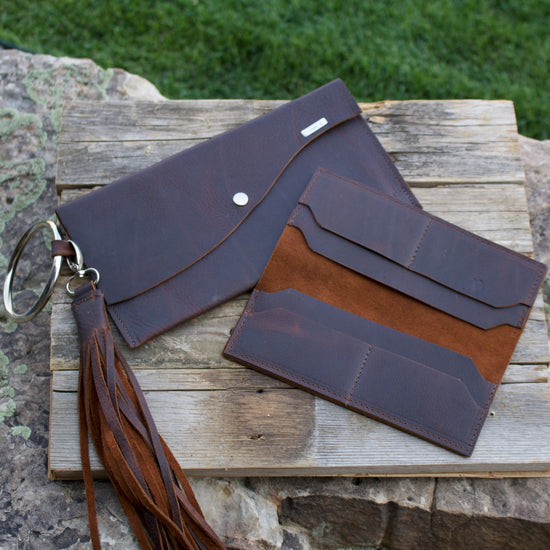 Handmade Leather Wallet Liv & B Designs