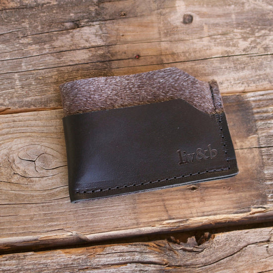 Men's Handmade Leather Wallet Liv & B Designs