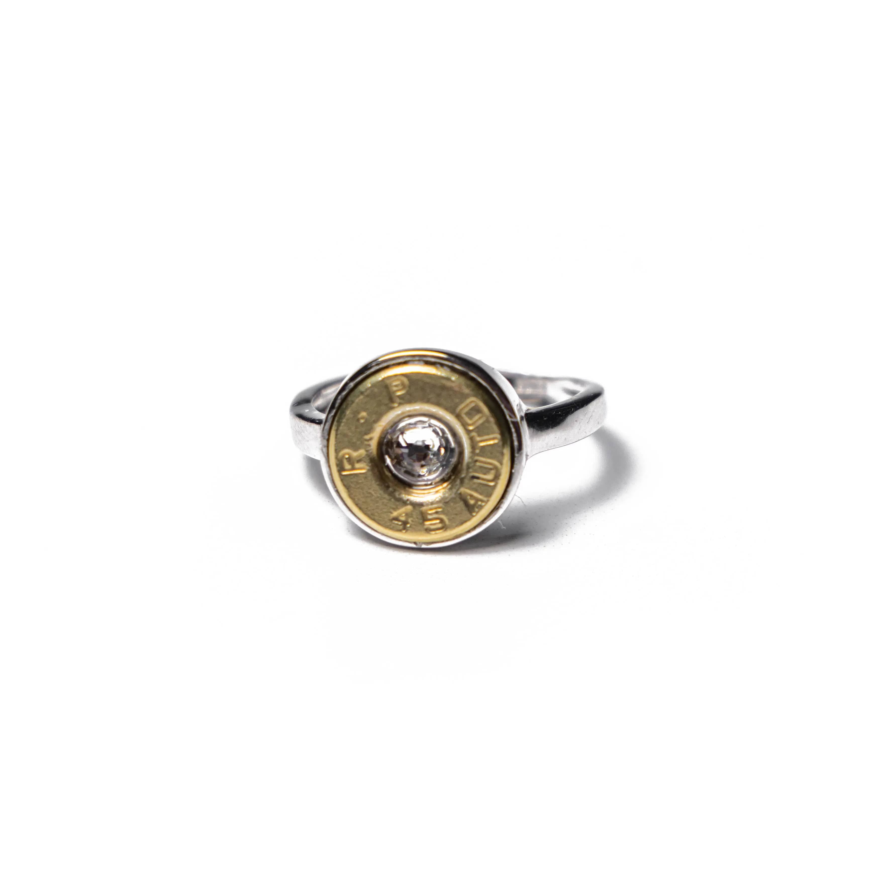 Bullet hot sale shell ring